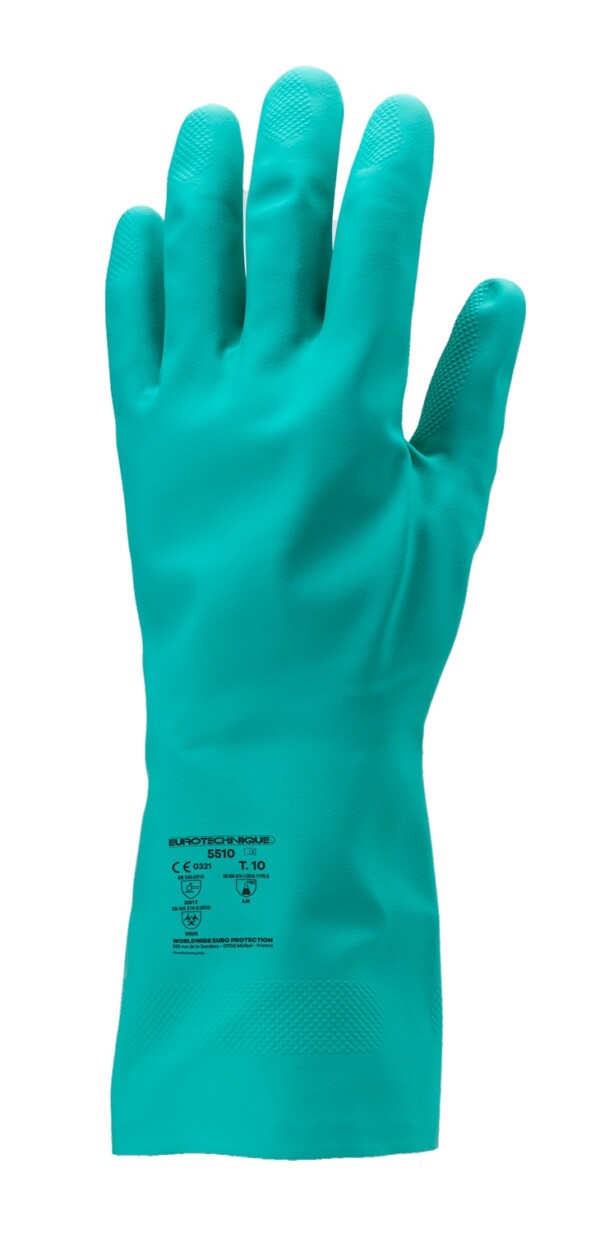 GANTS NITRILE 5500 VERT EP 0.38MM - COVERGUARD